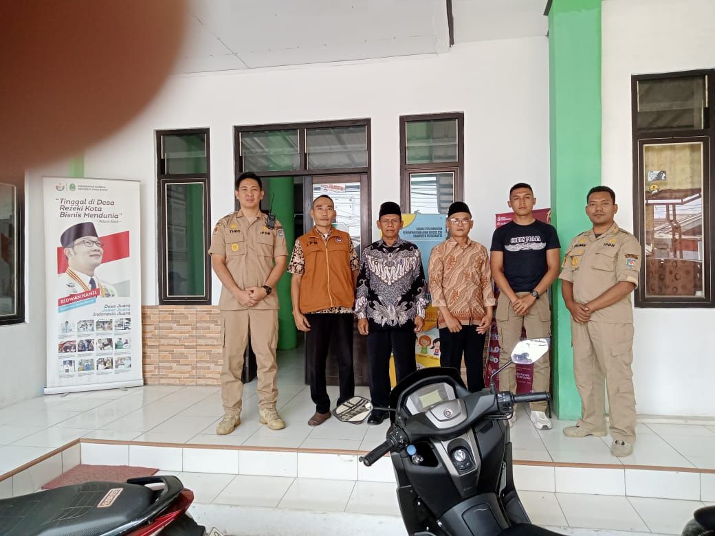 Sidak langsung ! Monitoring Pelaksanaan Kegiatan BKP Praja IPDN di Desa Sawahkulon oleh Satlatcam